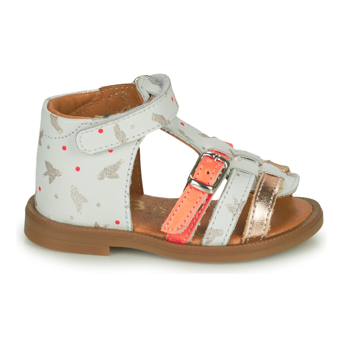 Sandali bambini ragazza GBB OLLIE Bianco