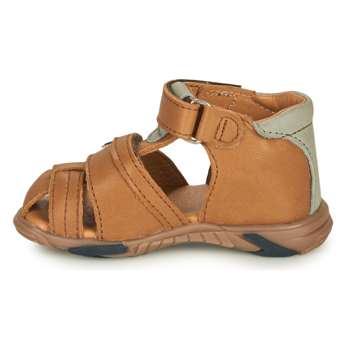 Sandali bambini ragazzo GBB NUVIO Marrone
