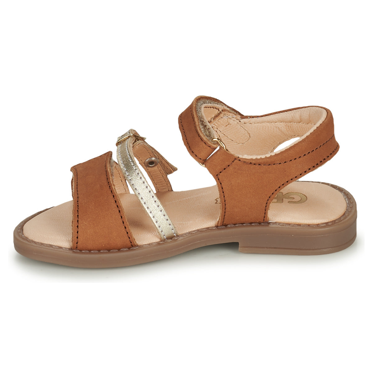 Sandali bambini ragazza GBB OLIVIANE Marrone