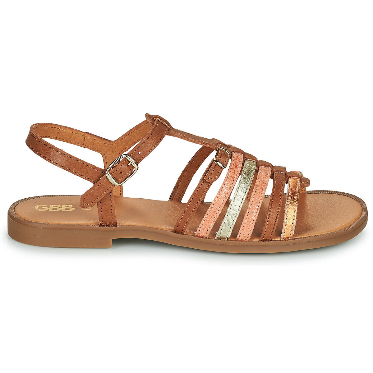 Sandali bambini ragazza GBB BANGKOK + Marrone