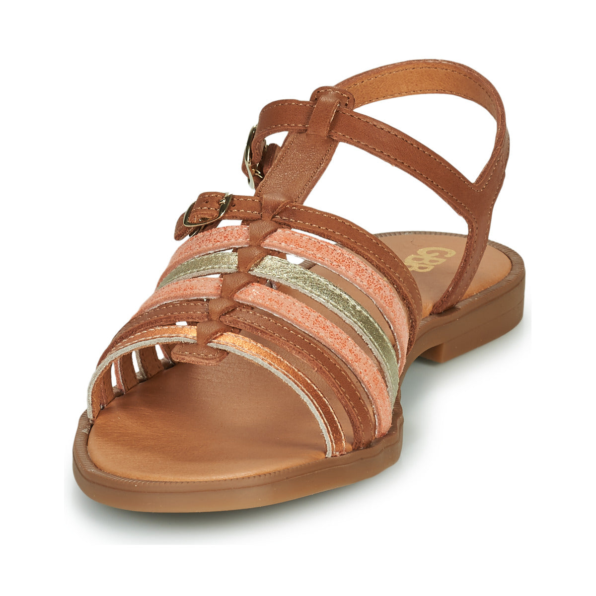 Sandali bambini ragazza GBB BANGKOK + Marrone