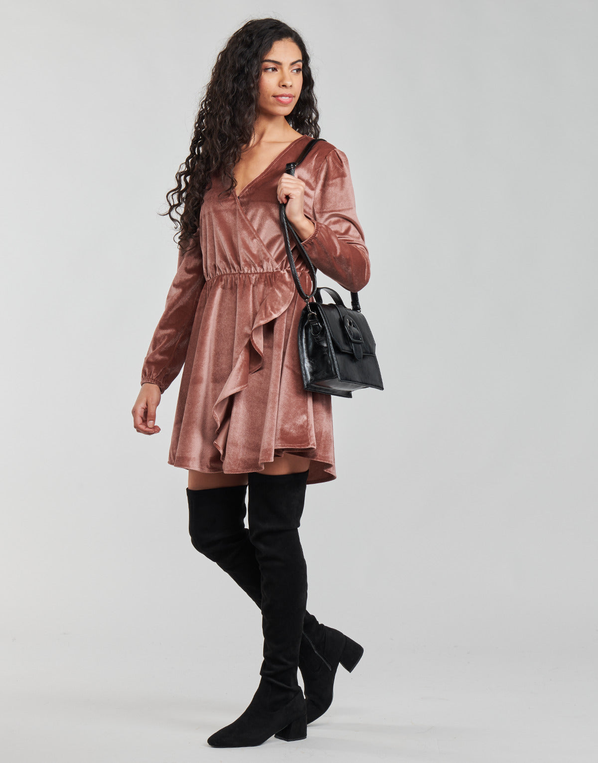 Abito corto Donna Moony Mood PILEZ Rosa