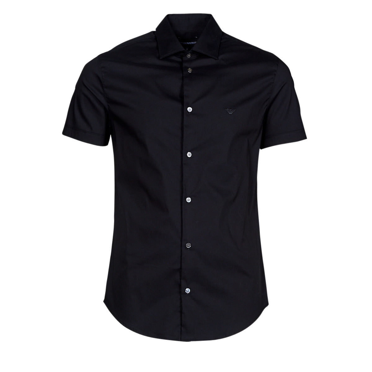 Camicia a maniche corte Uomo Emporio Armani 8N1C91 Nero