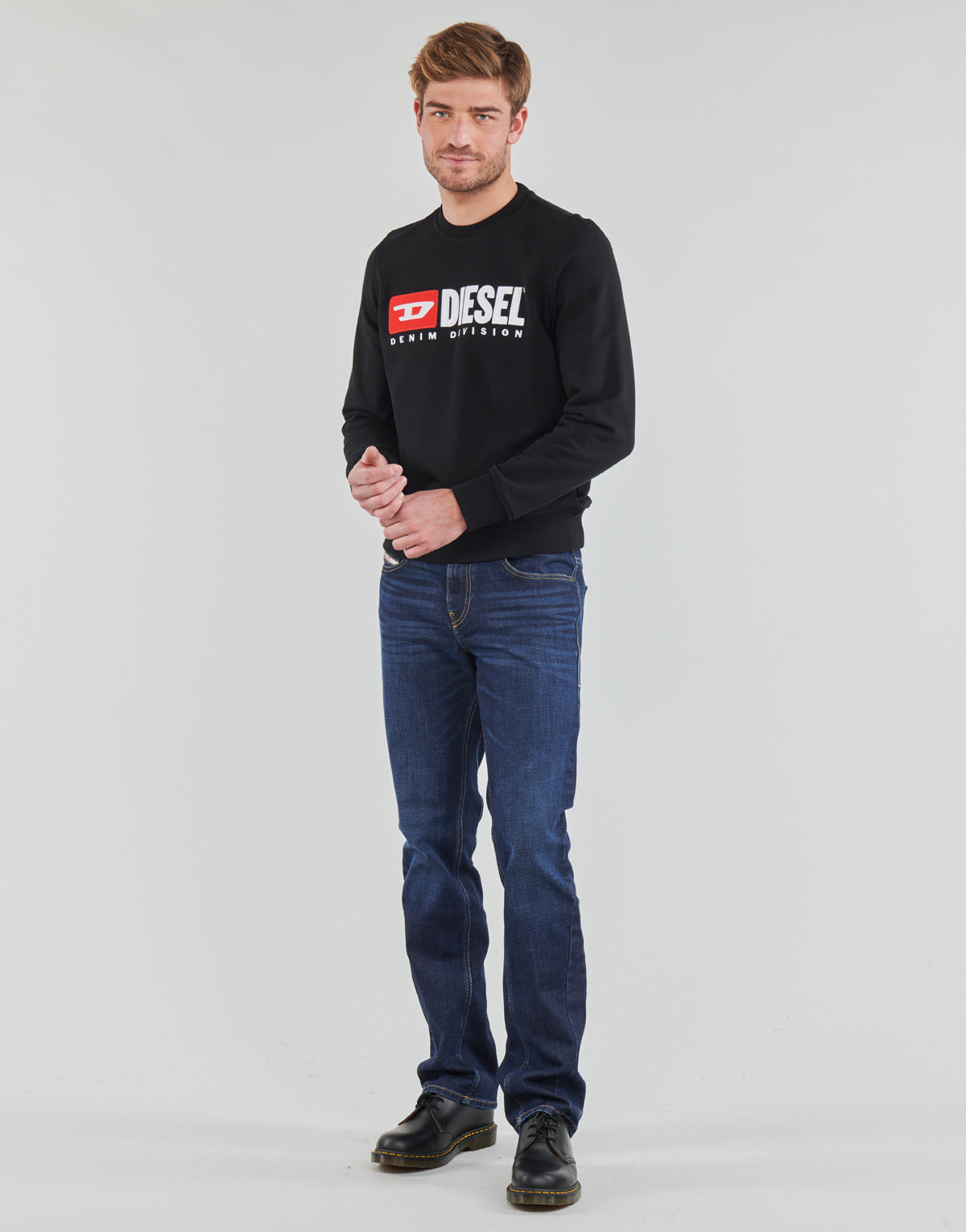 Jeans Bootcut Uomo Diesel 2021 Blu