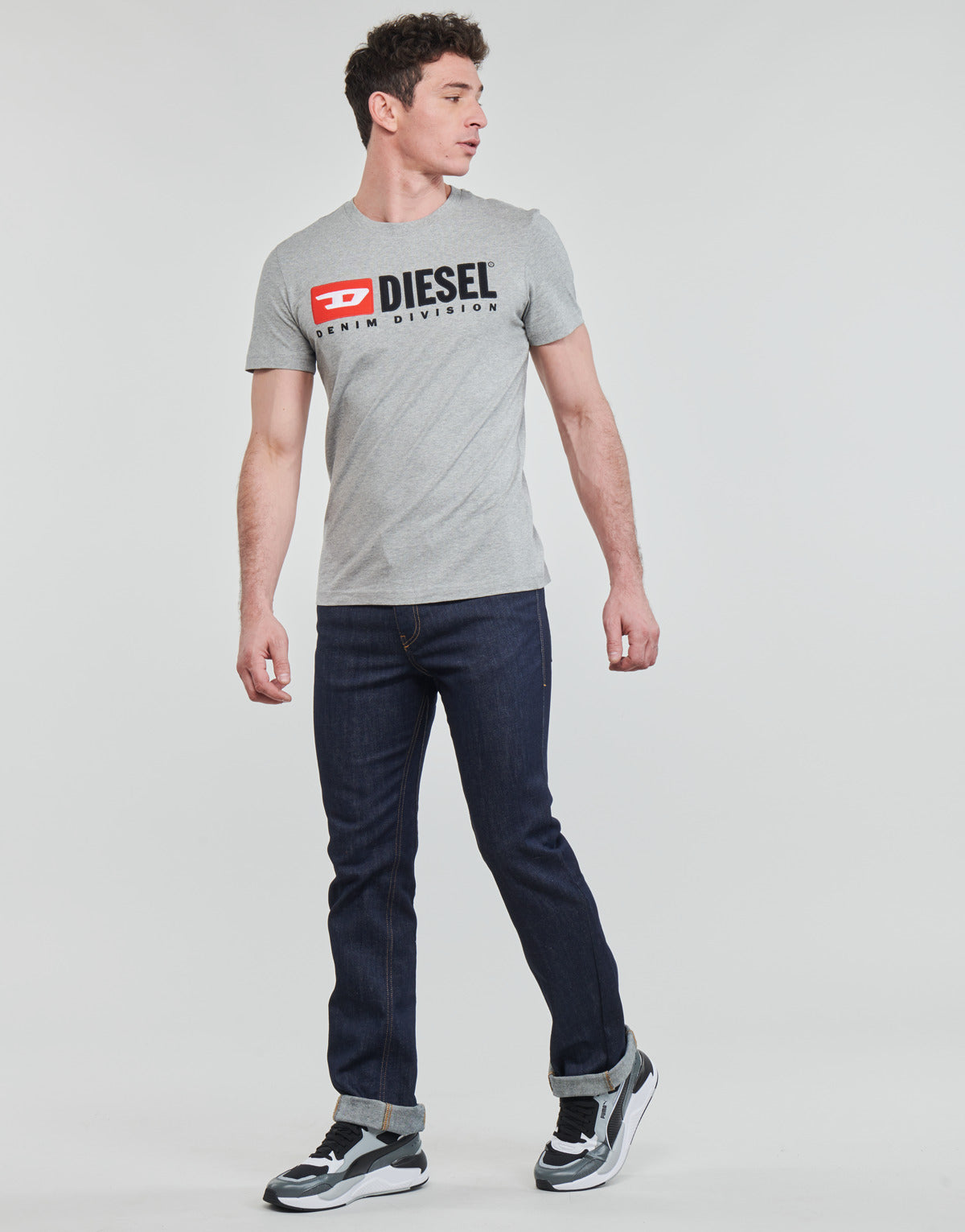 Jeans Bootcut Uomo Diesel 2021 Blu