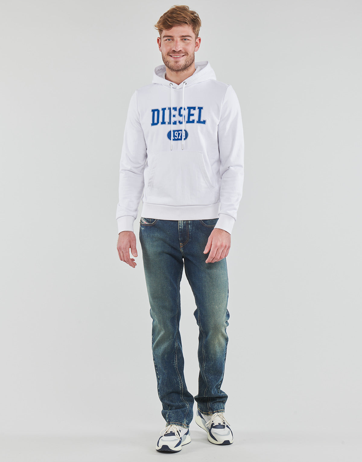 Jeans Bootcut Uomo Diesel 2021 Blu