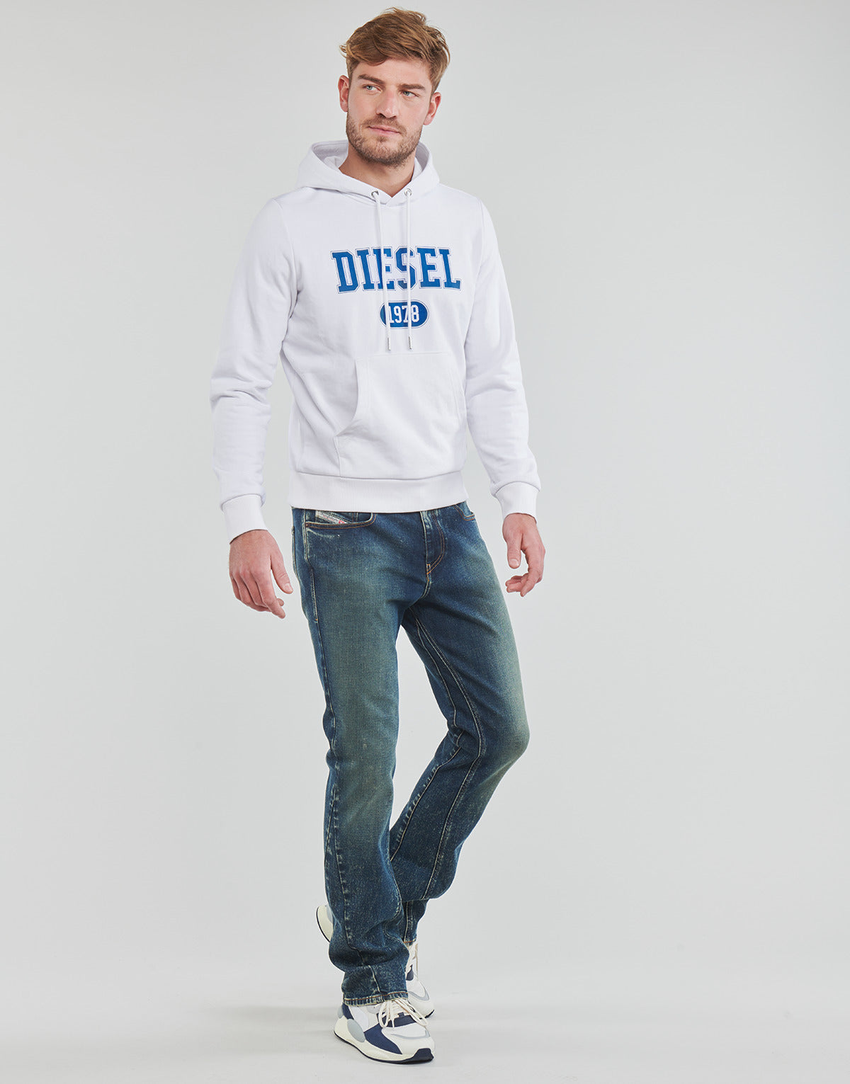 Jeans Bootcut Uomo Diesel 2021 Blu