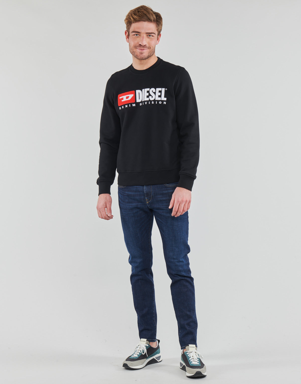 Jeans Slim Uomo Diesel 2019 D-STRUKT Blu