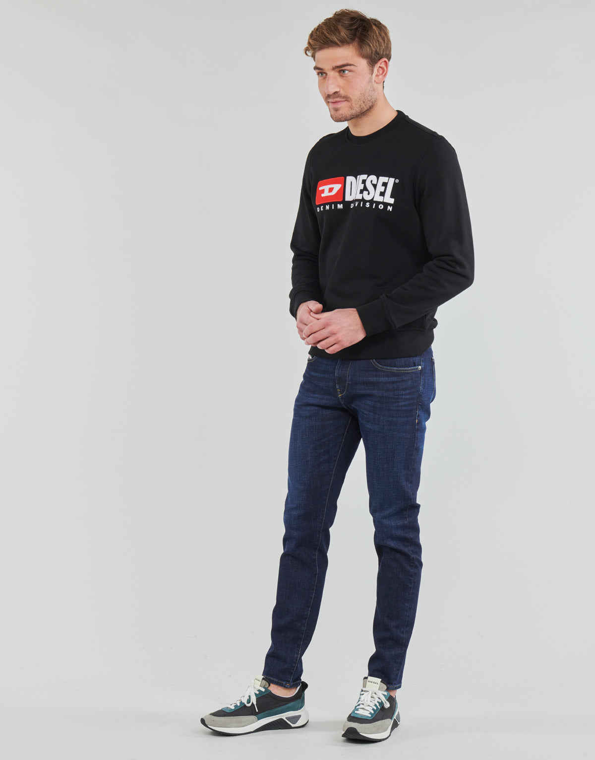Jeans Slim Uomo Diesel 2019 D-STRUKT Blu