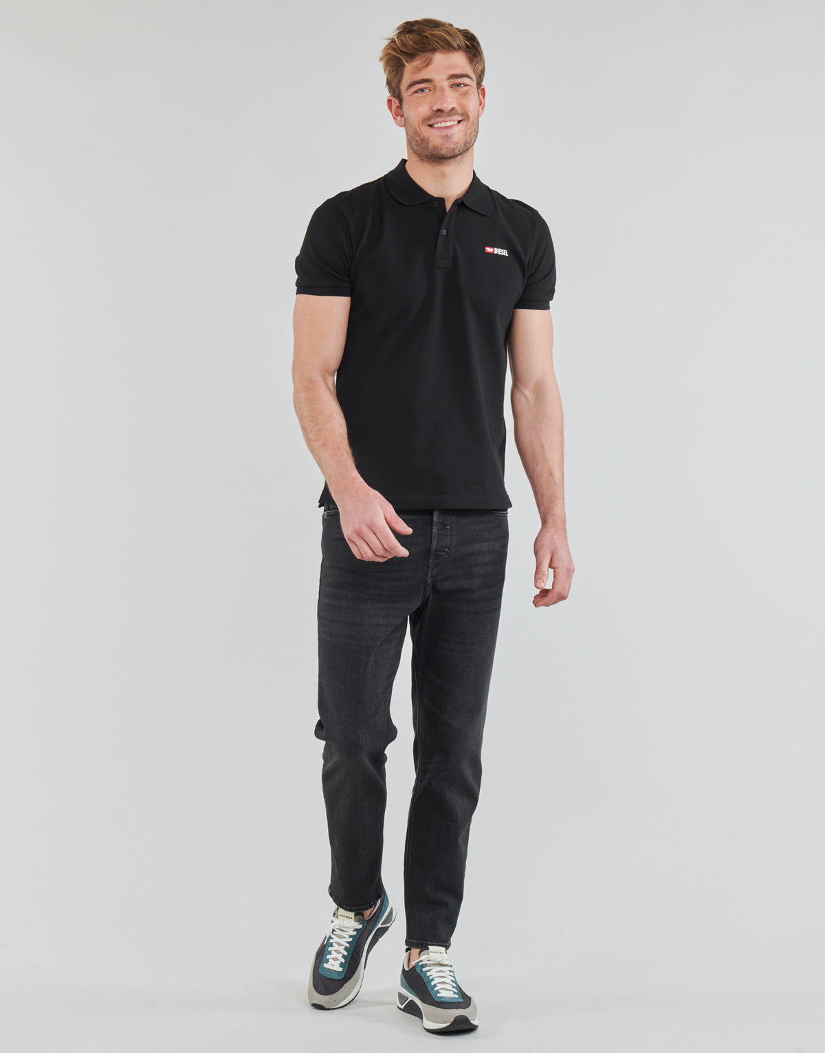 Jeans Tapered Uomo Diesel 2005 D-FINING Nero