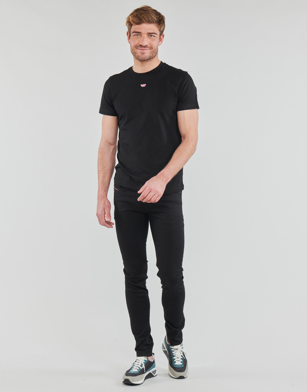 Jeans skynny Uomo Diesel 1979 SLEENKER Nero