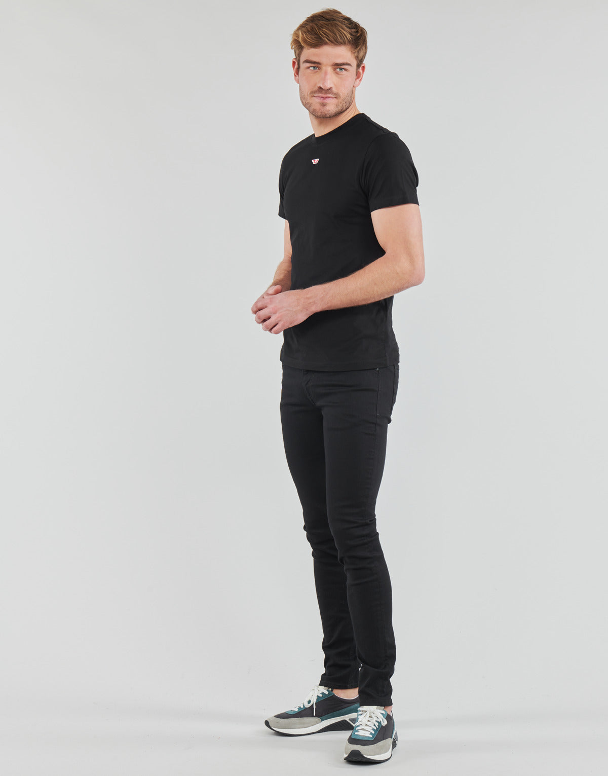 Jeans skynny Uomo Diesel 1979 SLEENKER Nero