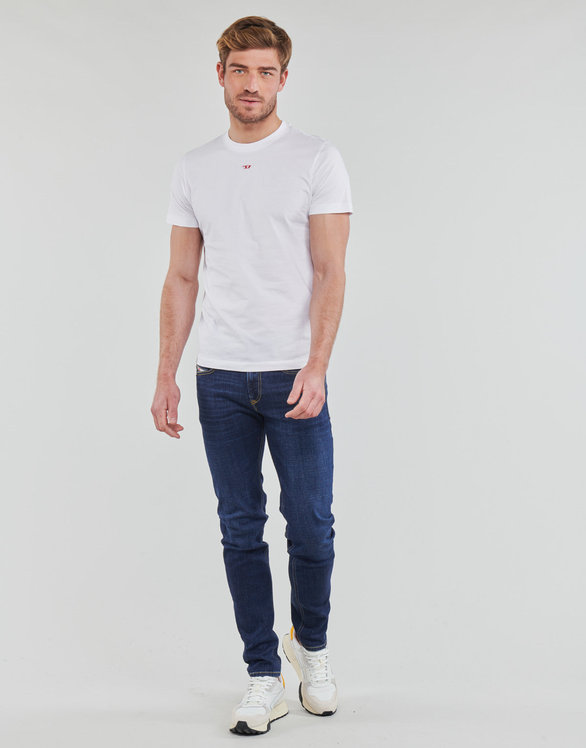 Jeans skynny Uomo Diesel 1979 SLEENKER Blu