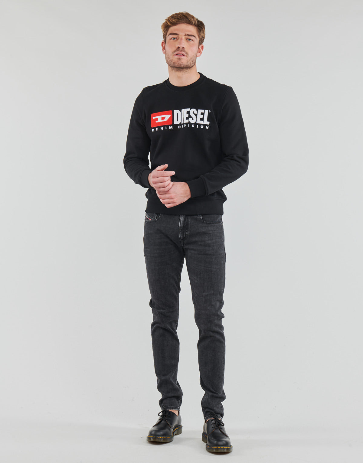 Jeans skynny Uomo Diesel 1979 SLEENKER Nero