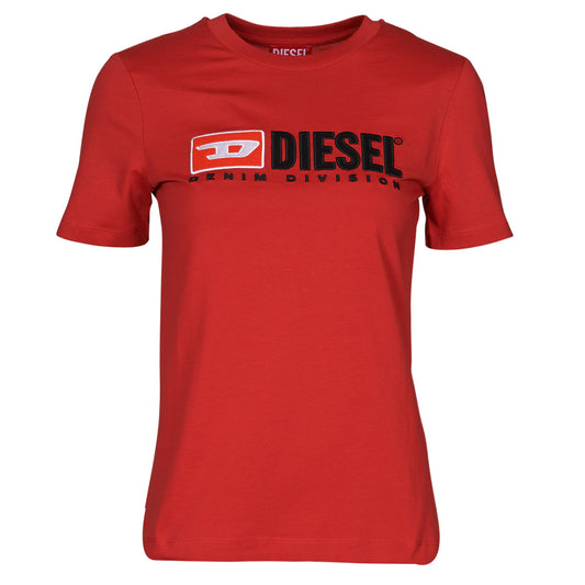 T-shirt Donna Diesel  T-REG-DIV  Rosso