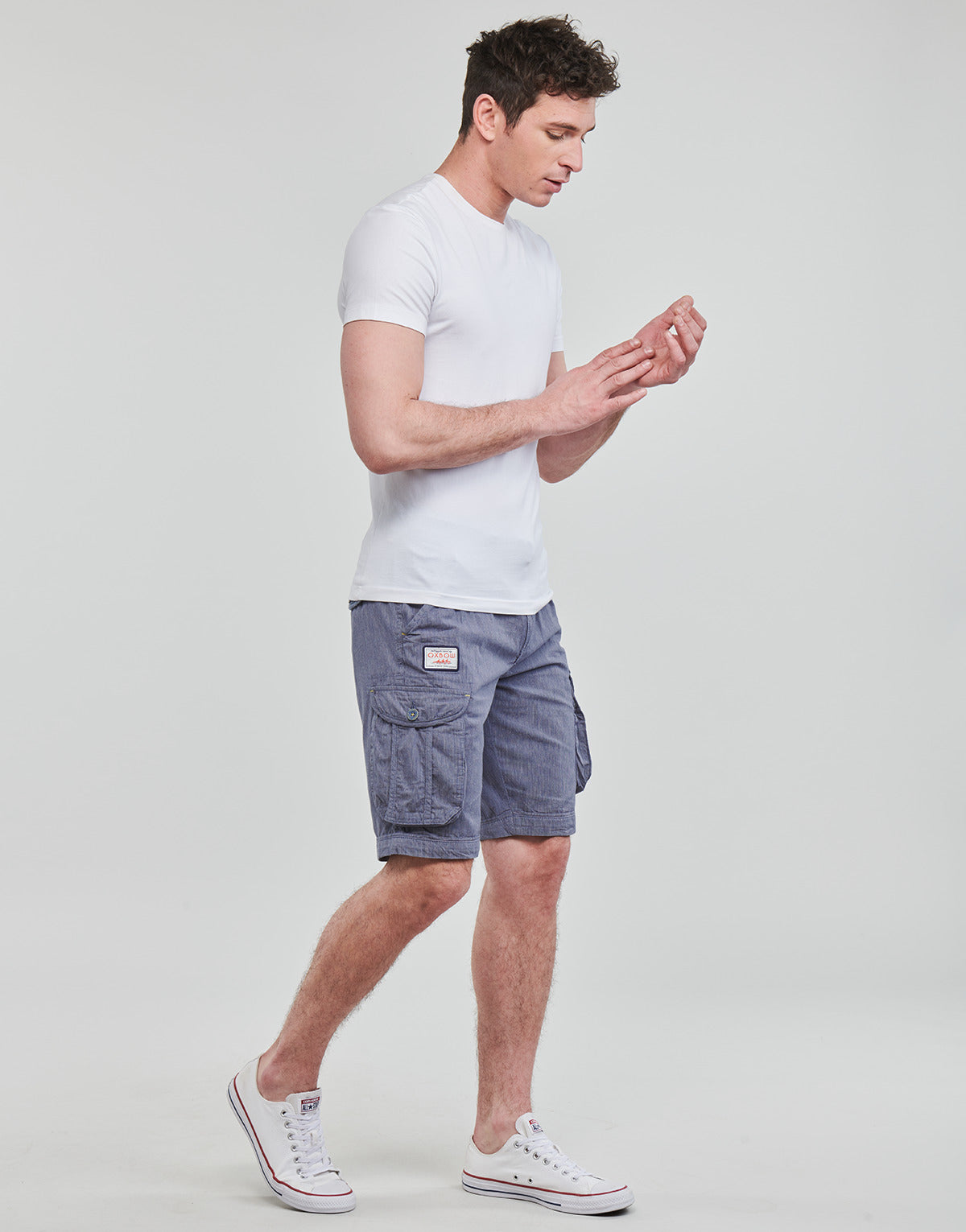 Pantaloni corti Uomo Oxbow N1ORPEK Blu