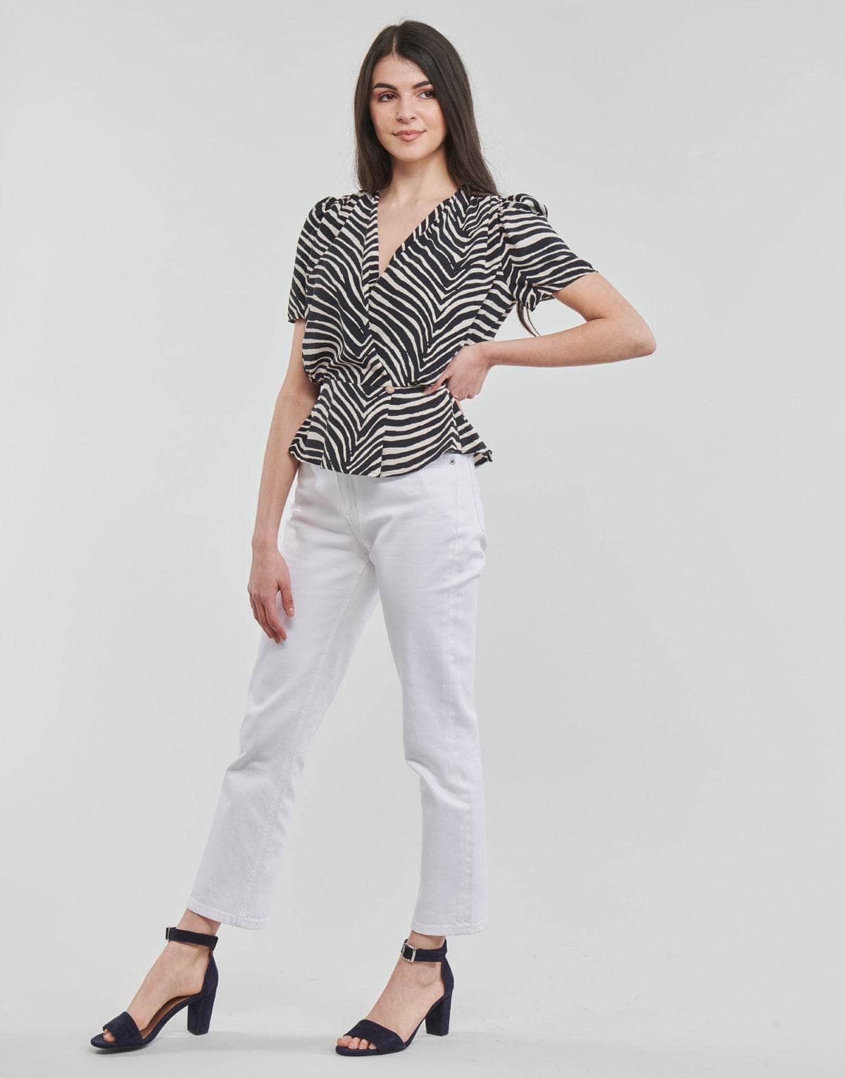 Camicetta Donna Morgan OZEBRA Nero