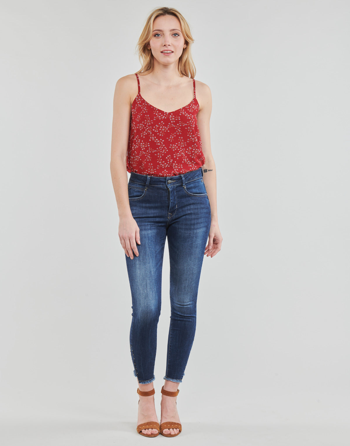 Jeans Slim Donna Freeman T.Porter DAPHNE S-SDM Blu