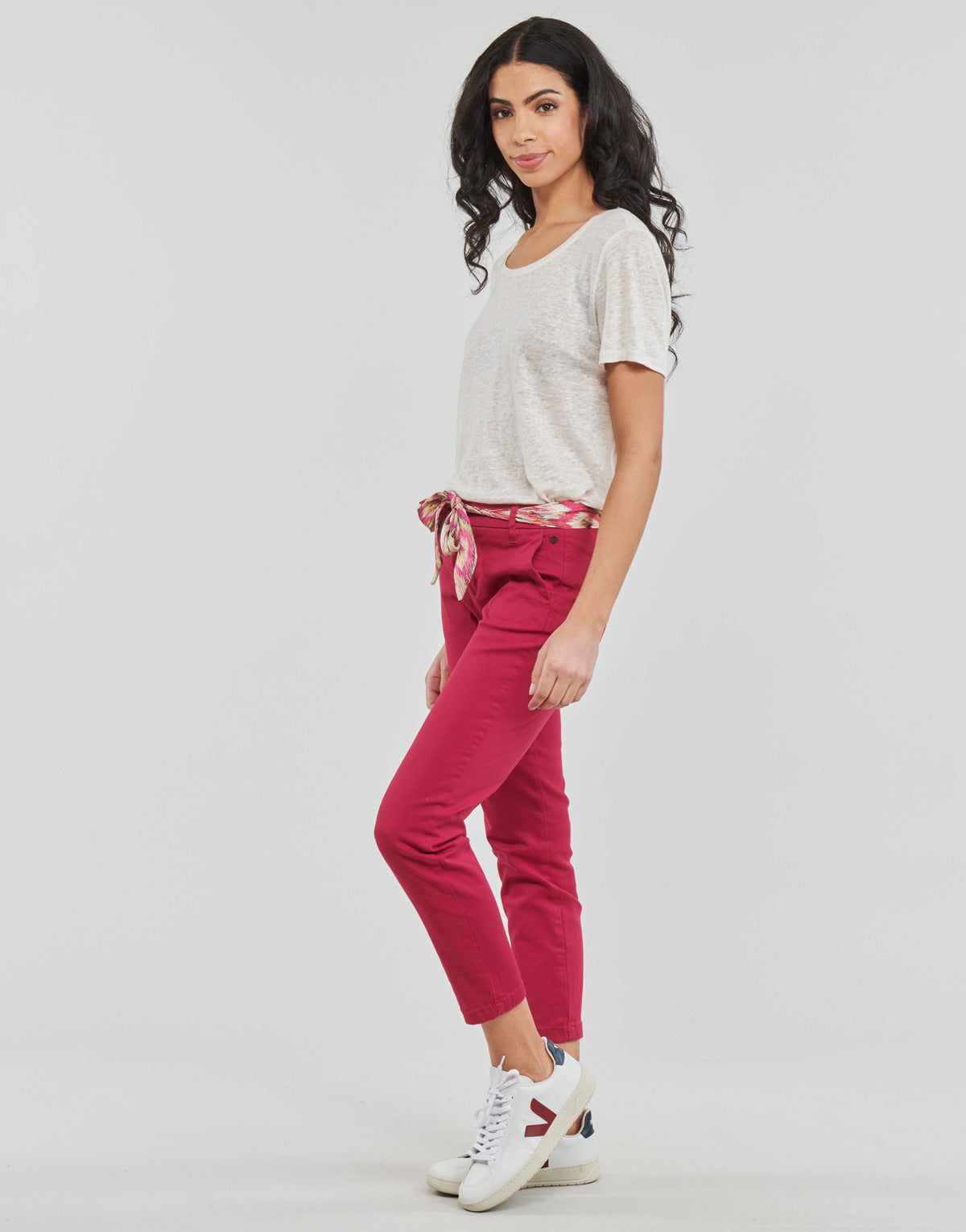 Pantalone Chino Donna Freeman T.Porter CLAUDIA FELICITA Rosso
