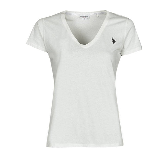 T-shirt Donna U.S Polo Assn. BELL 51520 EH03 Bianco
