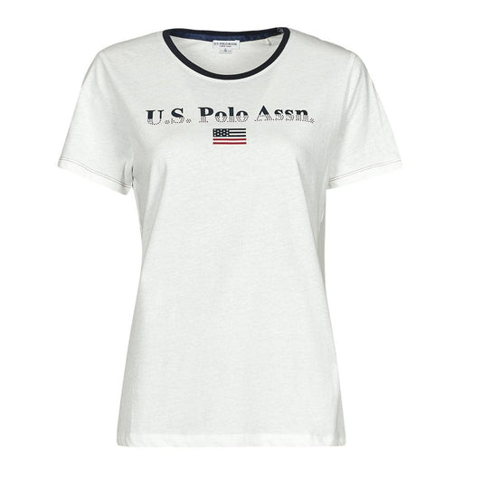 T-shirt Donna U.S Polo Assn. LETY 51520 CPFD Bianco