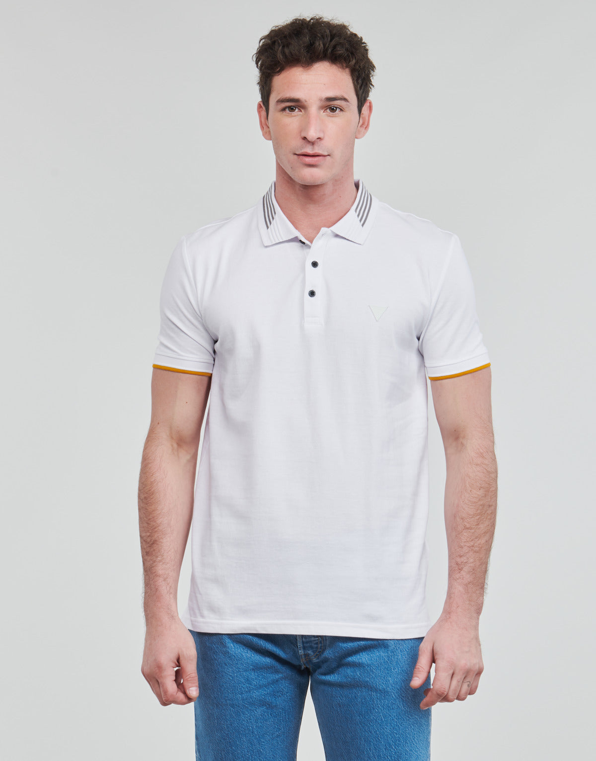 Polo Uomo Guess OZ SS POLO Bianco