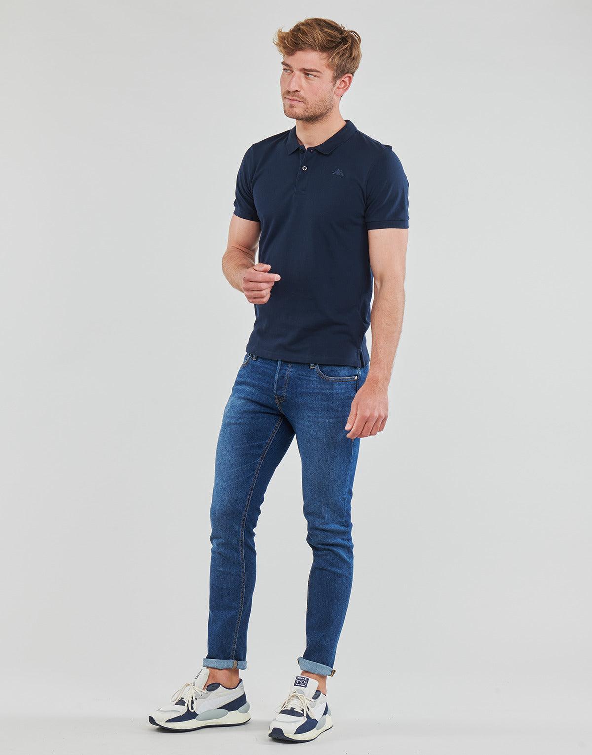 Polo Uomo Kappa  CARLO  Marine