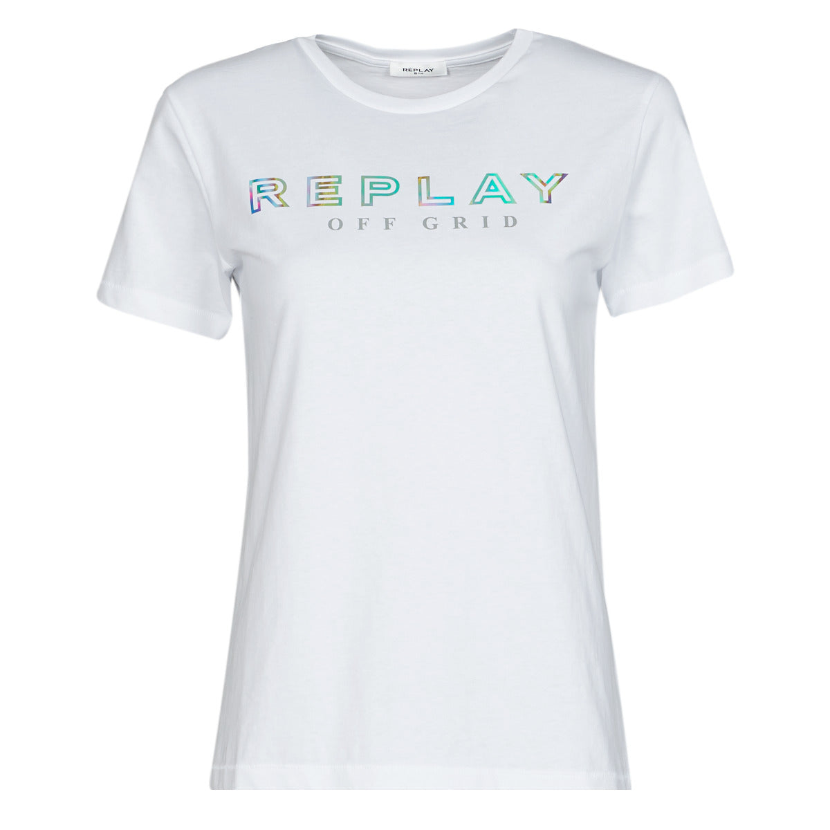 T-shirt Donna Replay  W3318C  Bianco