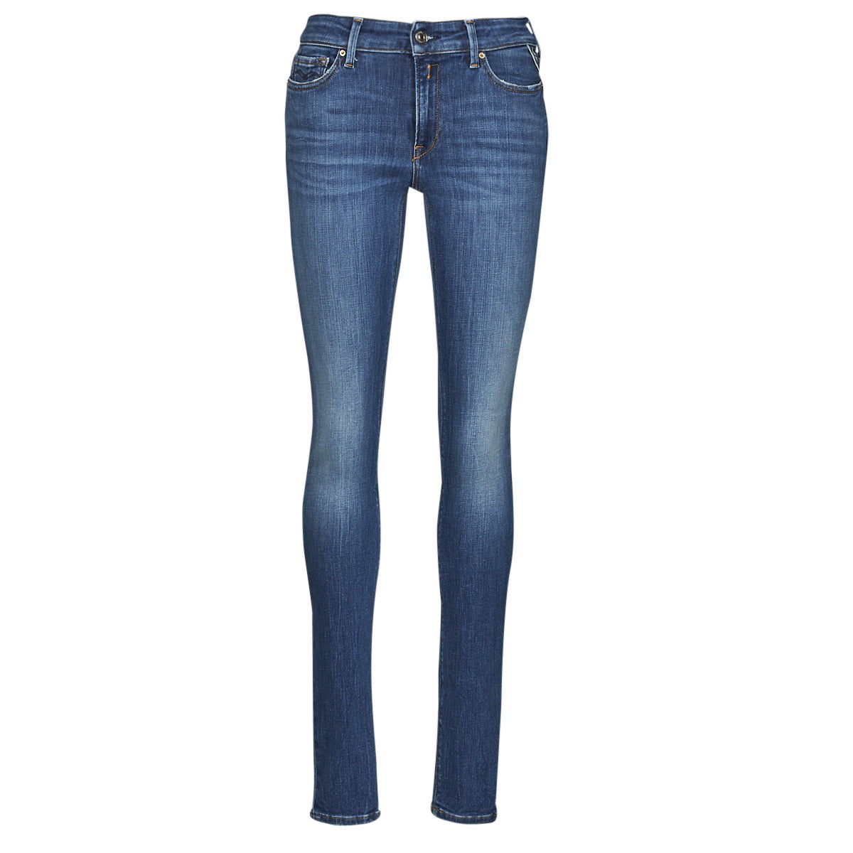 Jeans skynny Donna Replay WHW689 Blu