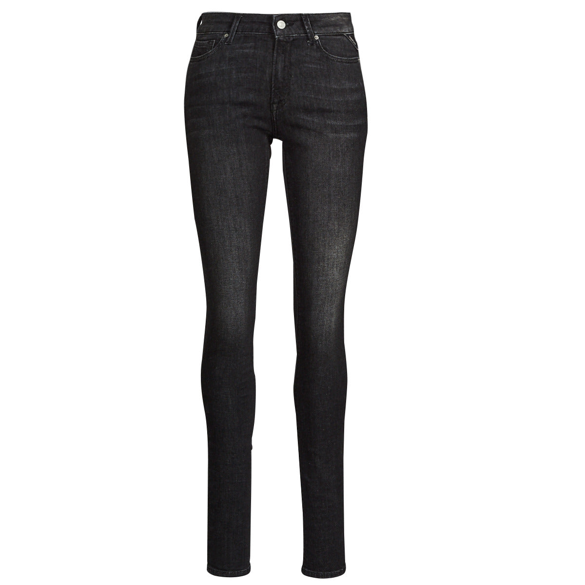 Jeans skynny Donna Replay WHW689 Nero