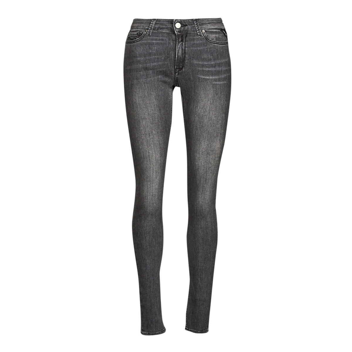 Jeans skynny Donna Replay WHW689 Grigio