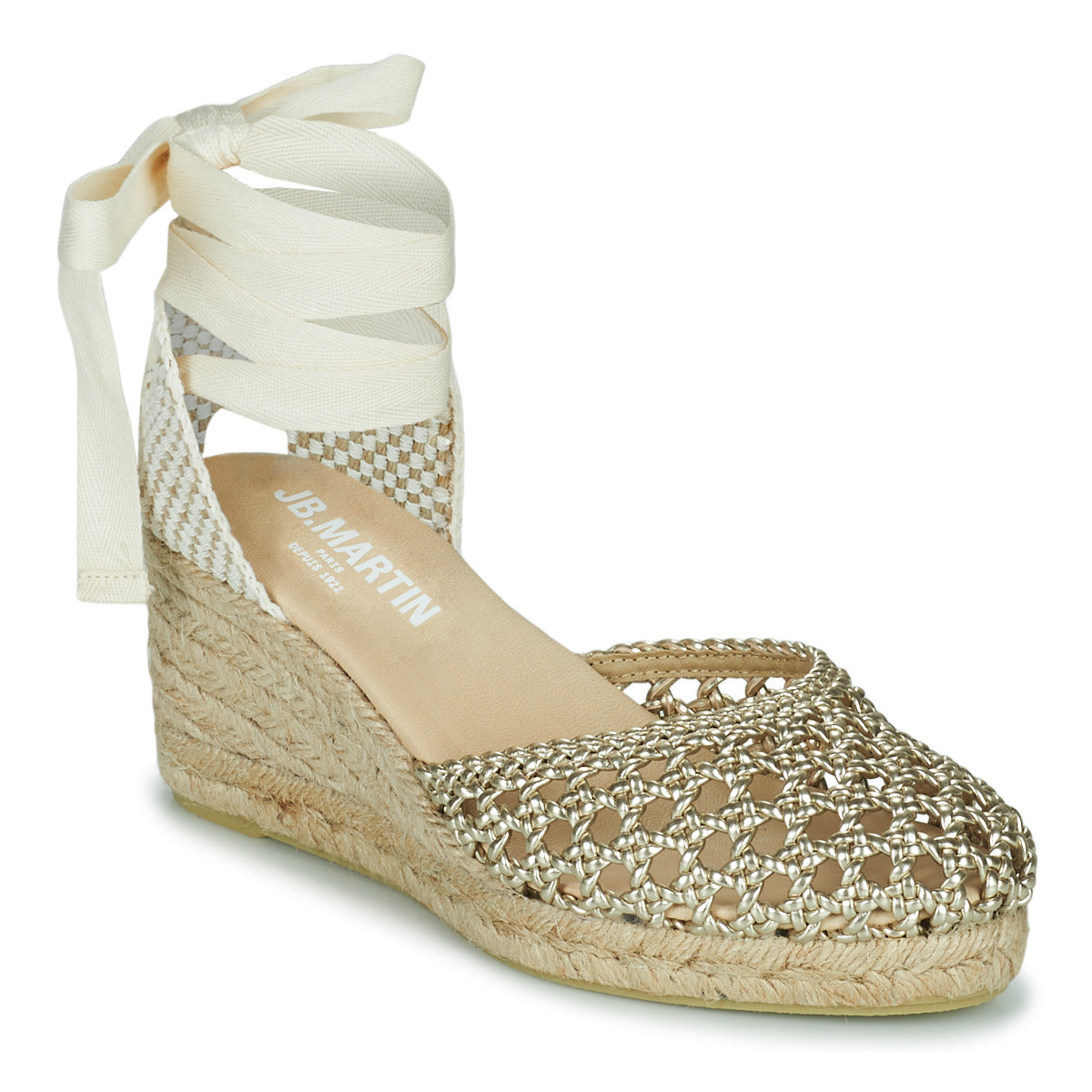 Scarpe Espadrillas Donna JB Martin VISALIA Oro