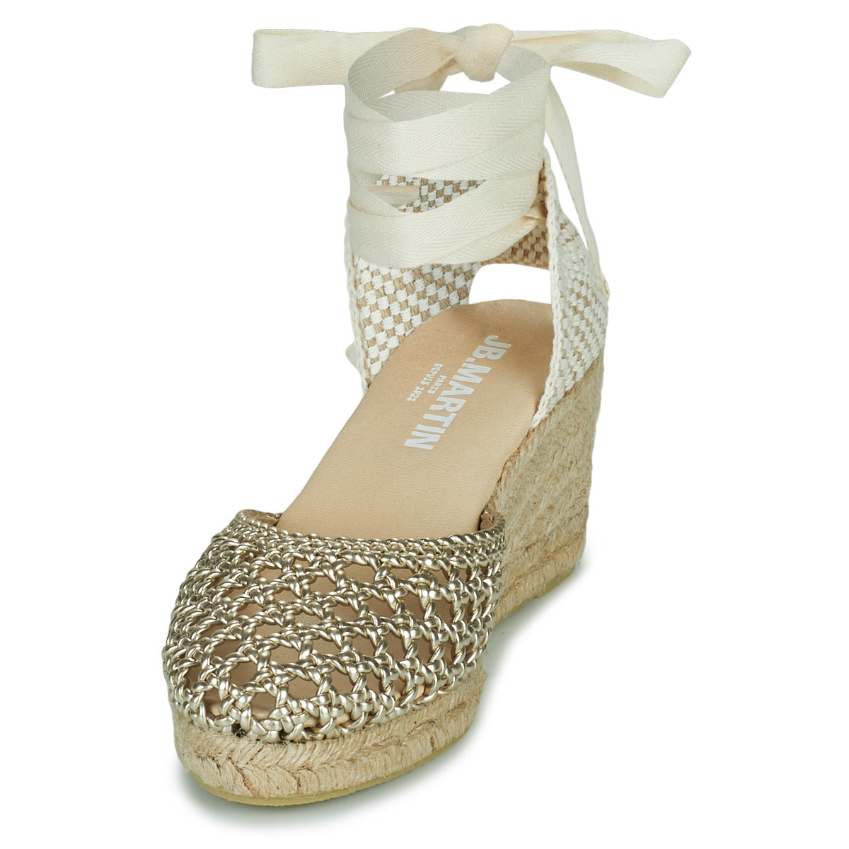 Scarpe Espadrillas Donna JB Martin VISALIA Oro