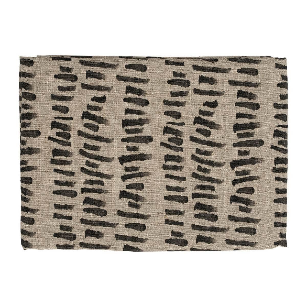 Tovaglia Côté Table BRUSH Nero