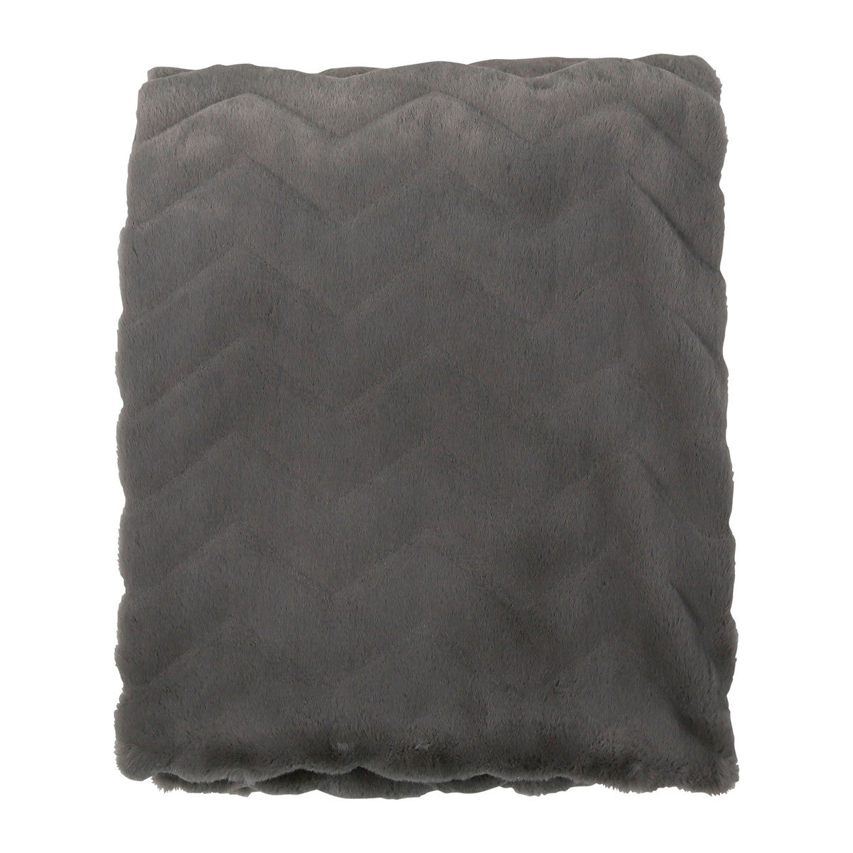 Plaid coperte Côté Table REFUGE Grigio