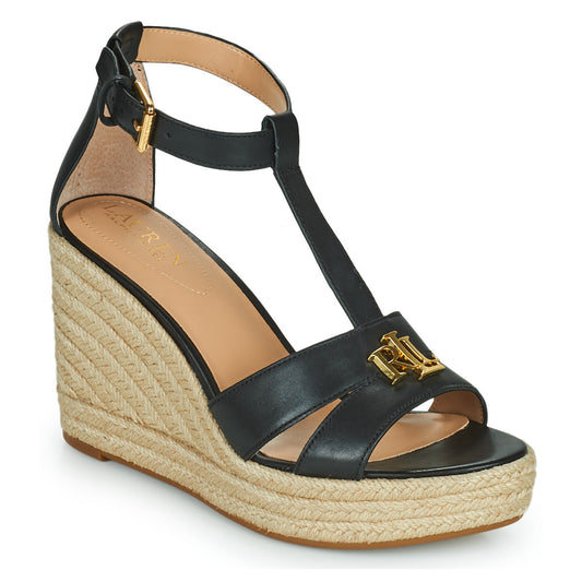 Sandali Donna Lauren Ralph Lauren HALE ESPADRILLES CASUAL Nero
