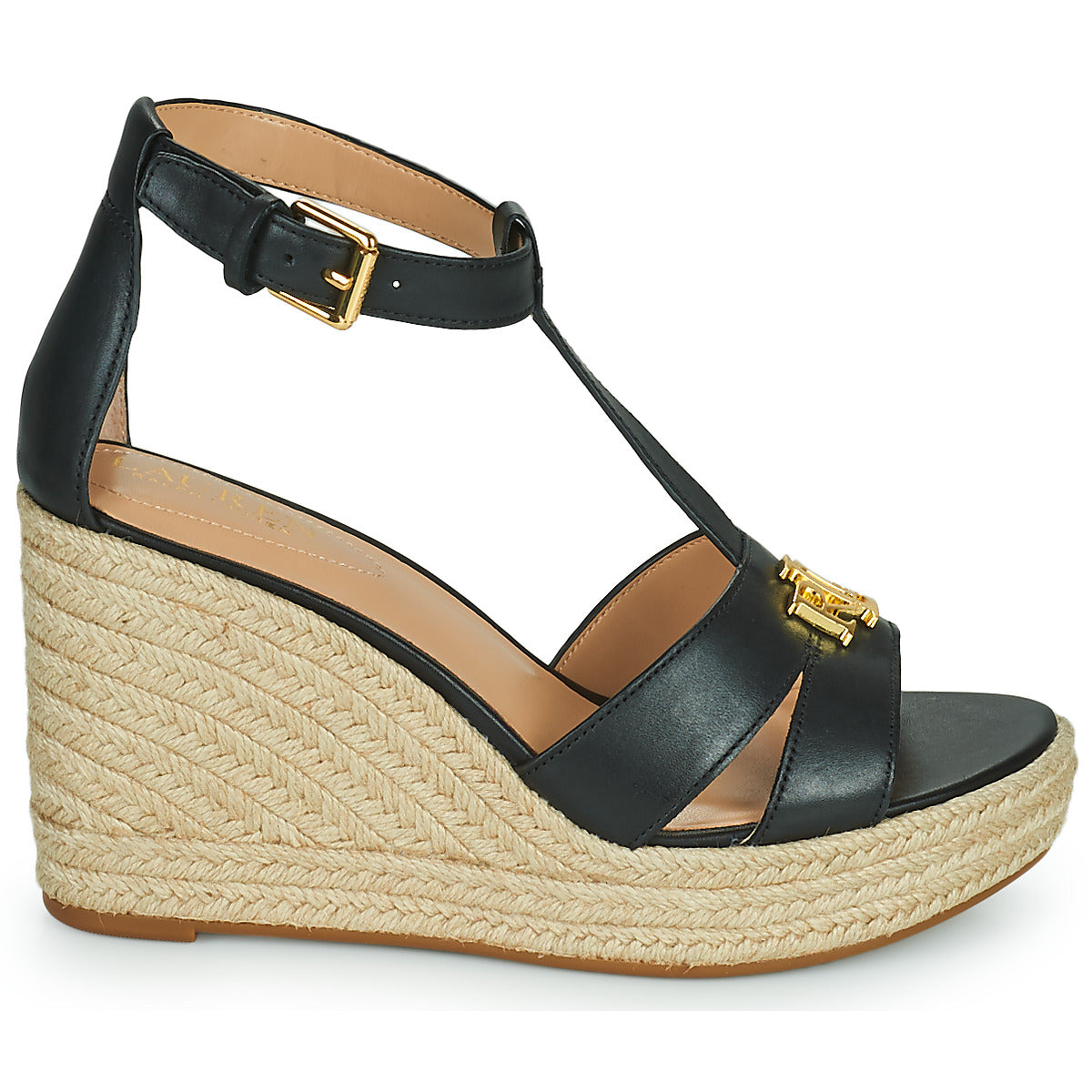 Sandali Donna Lauren Ralph Lauren HALE ESPADRILLES CASUAL Nero