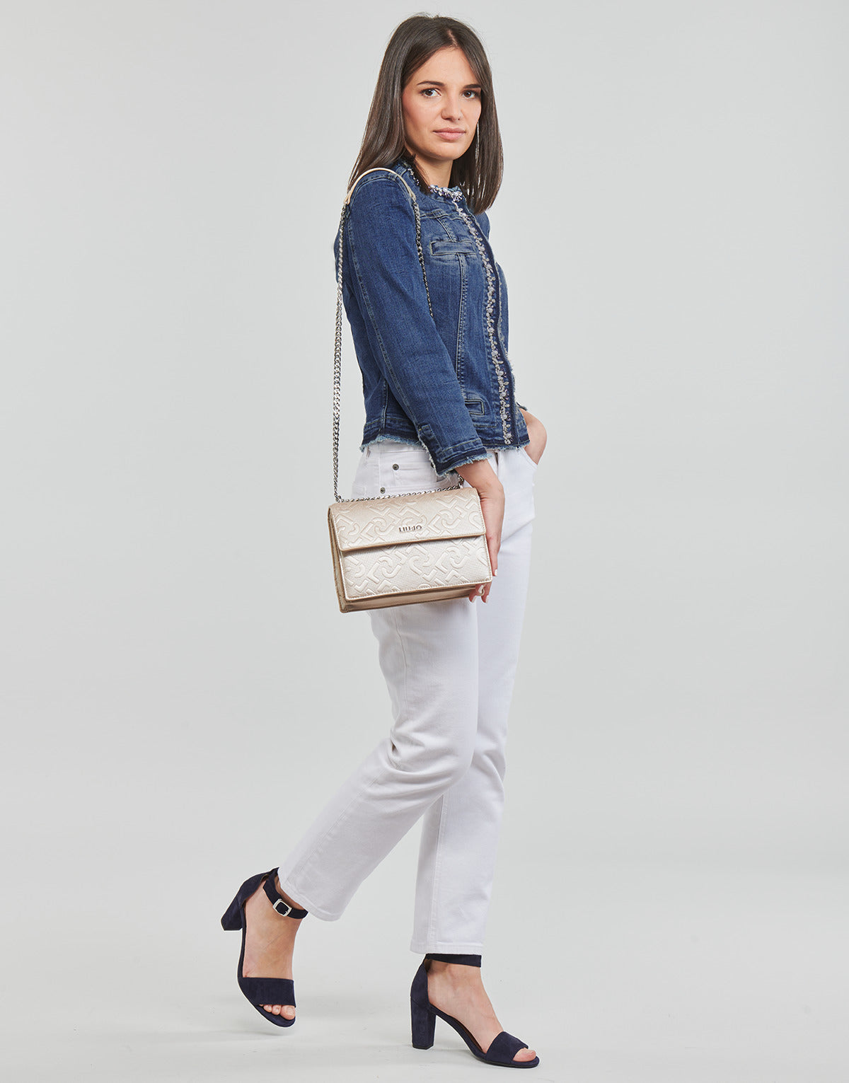 Giacca in jeans Donna Liu Jo  KATE  Blu