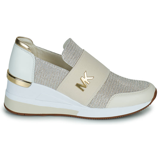 Sneakers basse Donna MICHAEL Michael Kors  FELIX TRAINER  Oro
