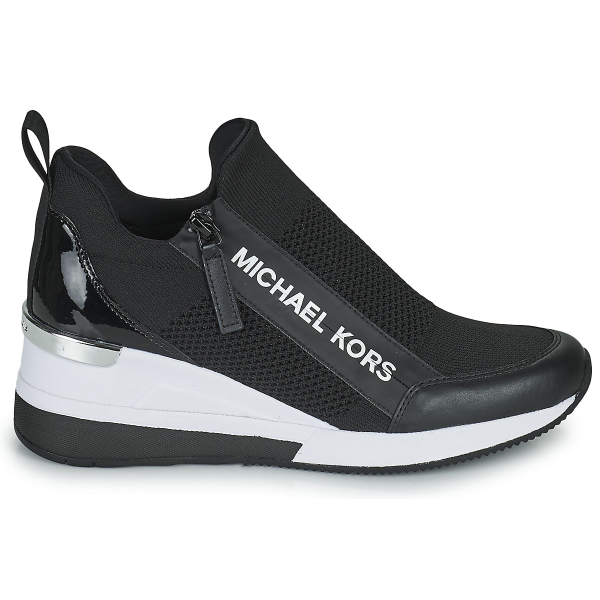 Sneakers basse Donna MICHAEL Michael Kors WILLIS WEDGE TRAINER Nero