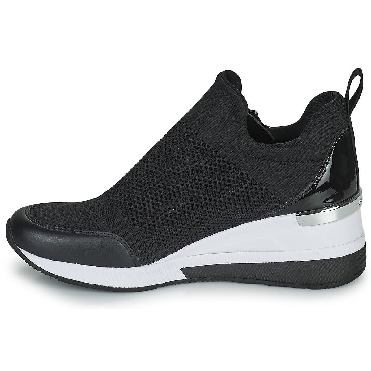 Sneakers basse Donna MICHAEL Michael Kors WILLIS WEDGE TRAINER Nero