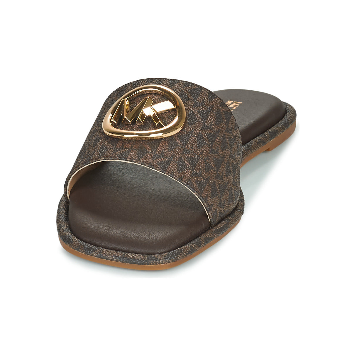 Scarpe Donna MICHAEL Michael Kors HAYWORTH SLIDE Marrone