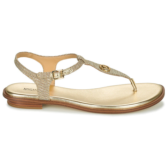 Sandali Donna MICHAEL Michael Kors MALLORY THONG Oro