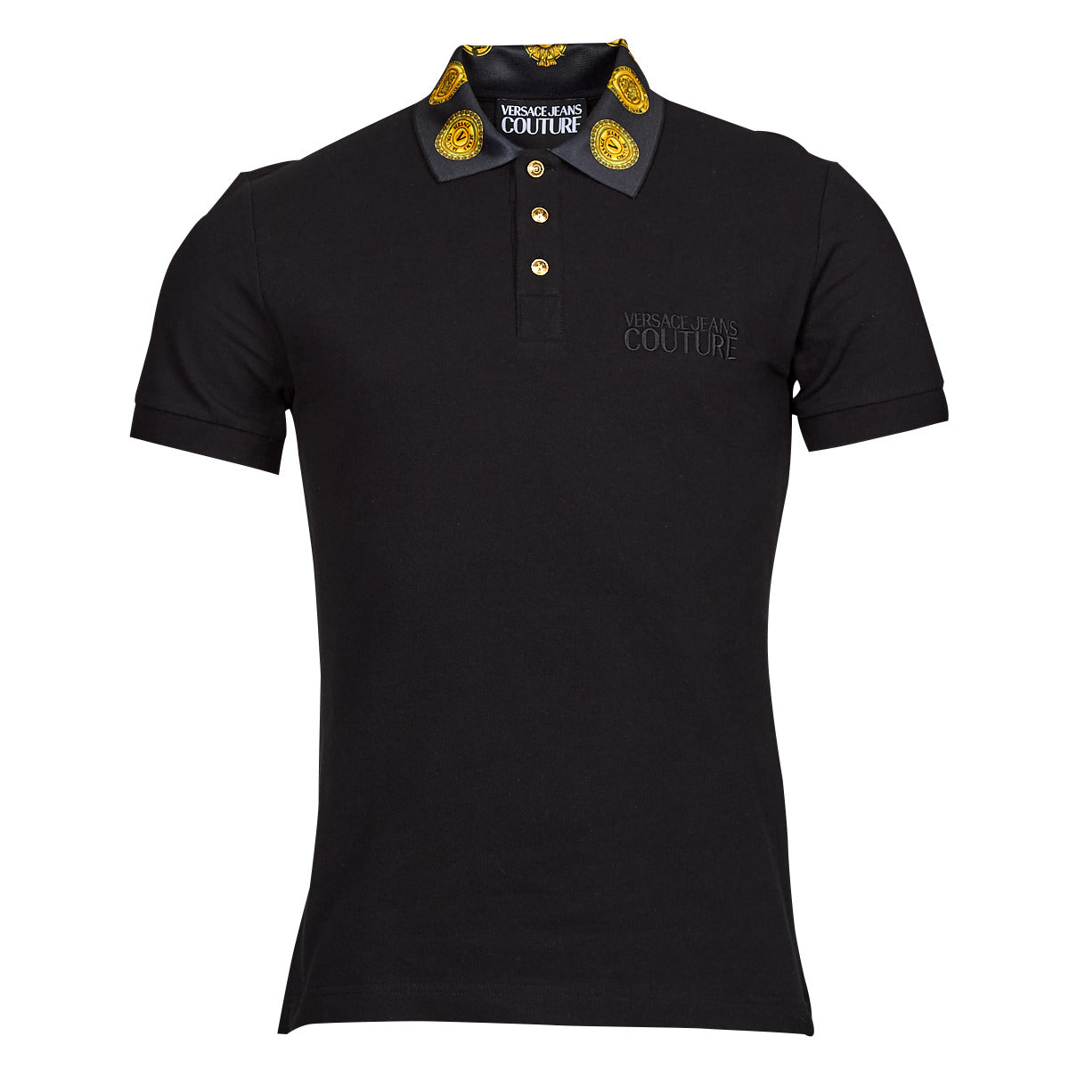 Polo Uomo Versace Jeans Couture  72GAGT05  Nero