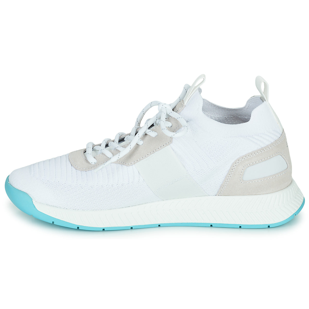Sneakers Uomo BOSS  Titanium_Runn_knstA  Bianco