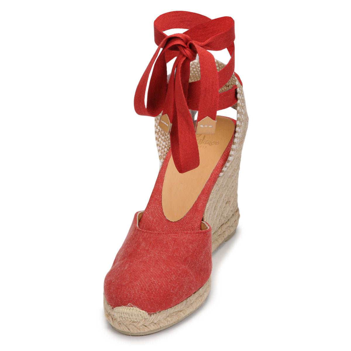 Scarpe Espadrillas Donna Castaner  Carina  Rosso