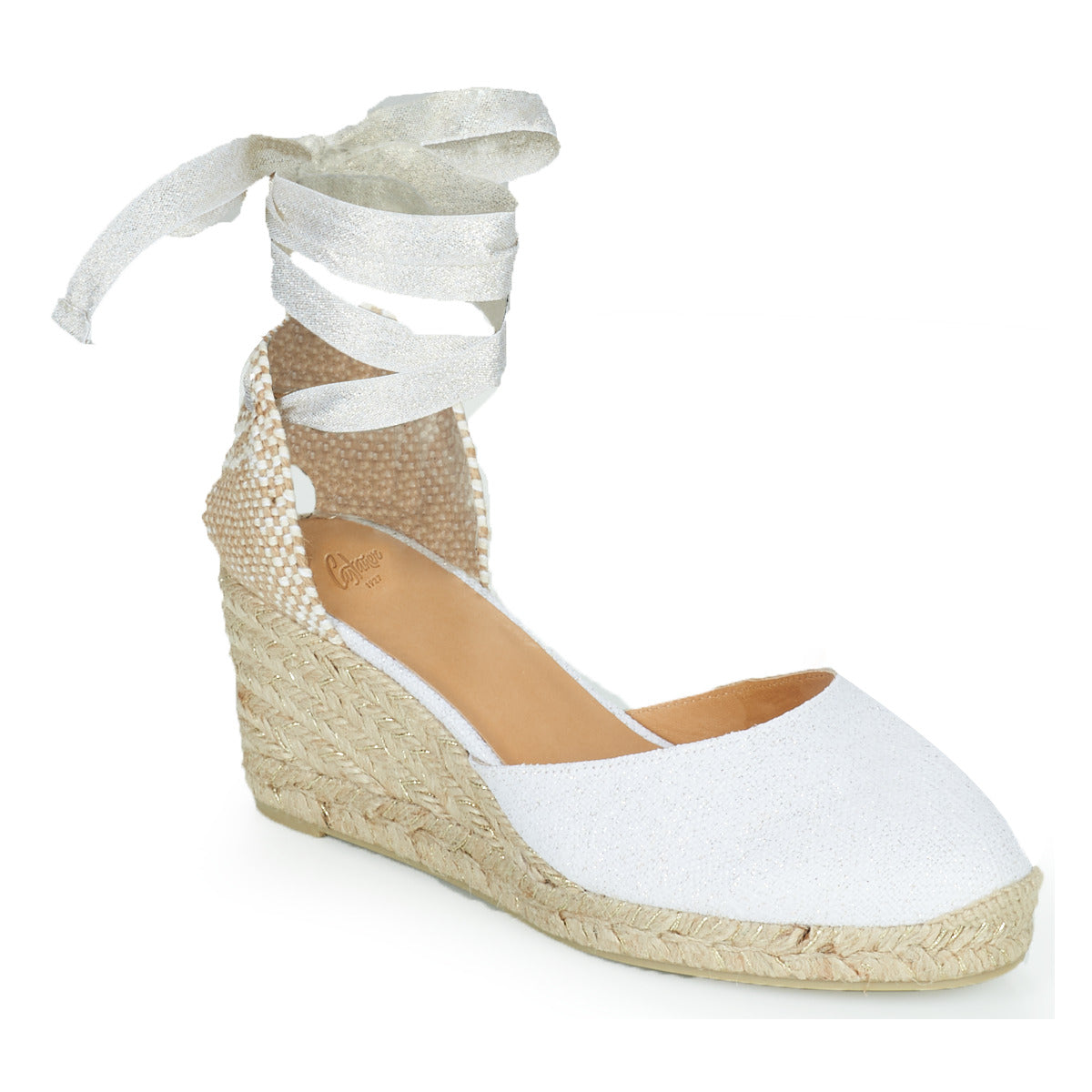 Scarpe Espadrillas Donna Castaner Carina Bianco