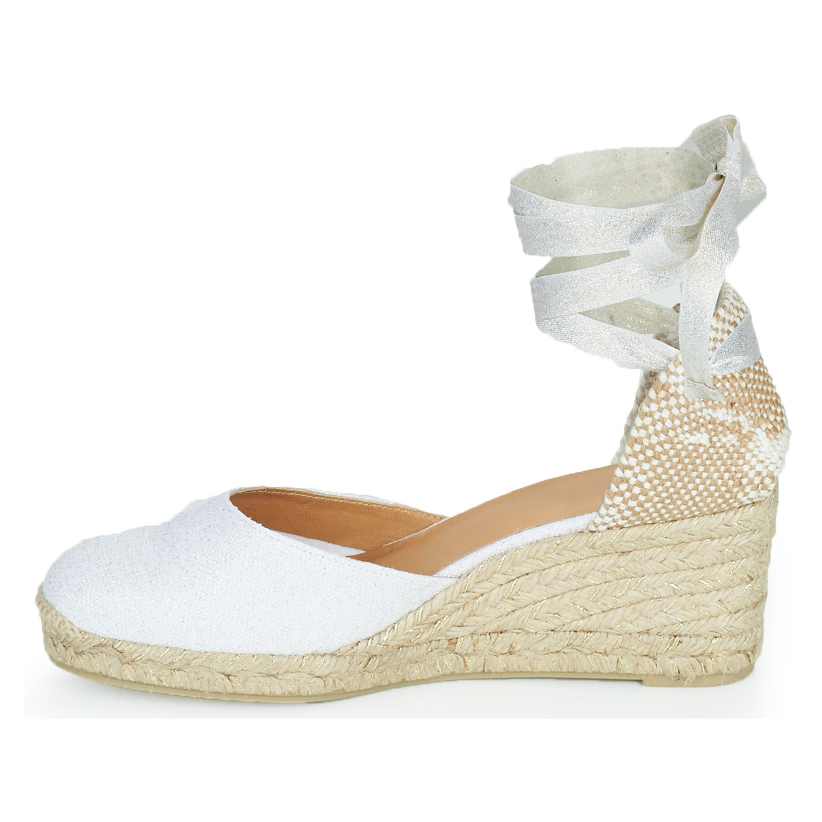Scarpe Espadrillas Donna Castaner Carina Bianco