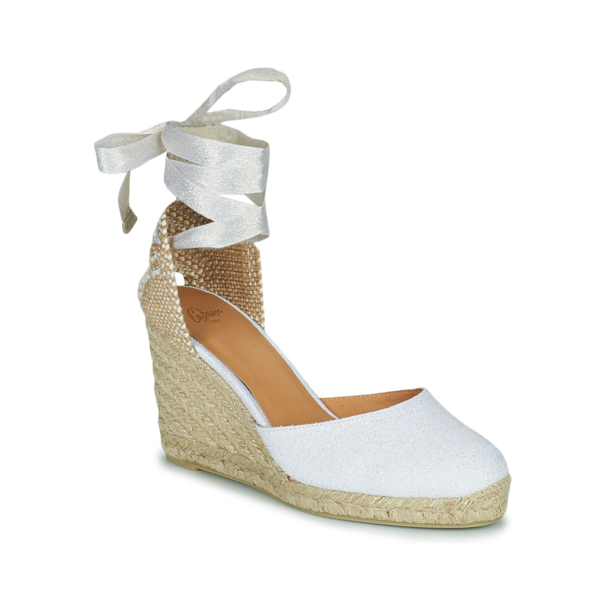 Scarpe Espadrillas Donna Castaner Carina Bianco