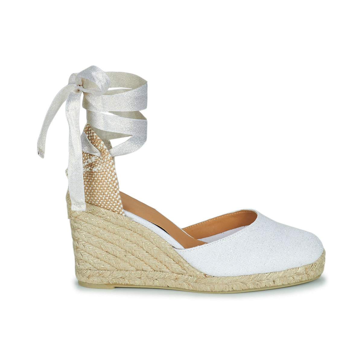 Scarpe Espadrillas Donna Castaner Carina Bianco